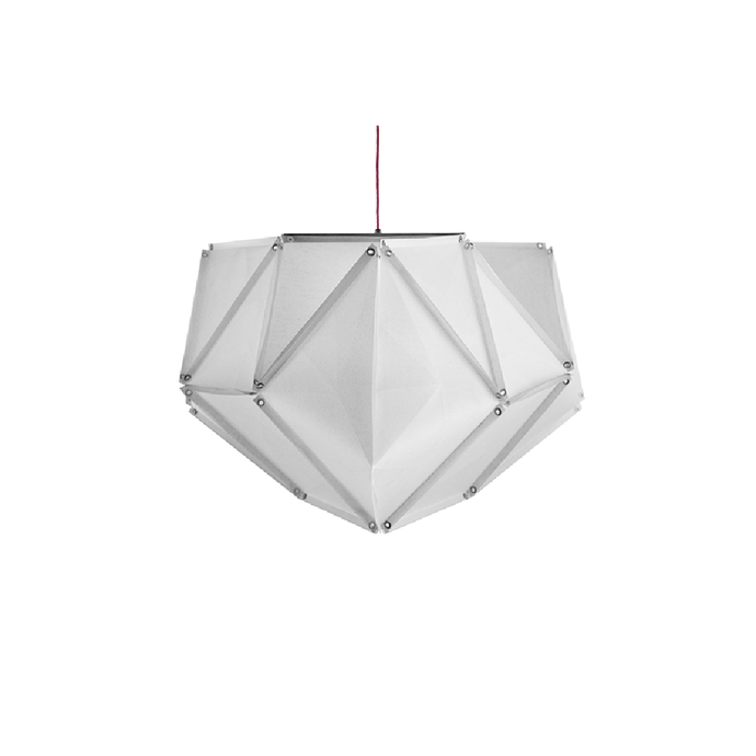 Fold Grenat Pendant